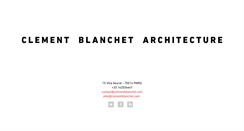 Desktop Screenshot of clementblanchet.com